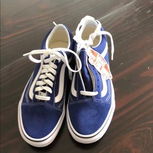 Blue Vans Old Skool Sneakers